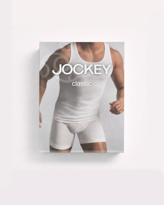 Jockey® Modern Classic Cotton Vest - White