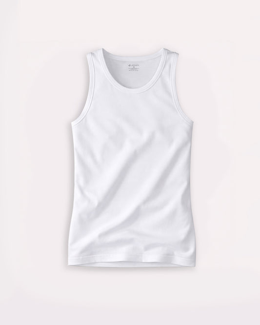 Jockey® Modern Classic Cotton Vest - White