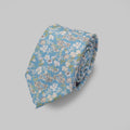 Wild Flower Tie and Hankie Set - Ultra Marine