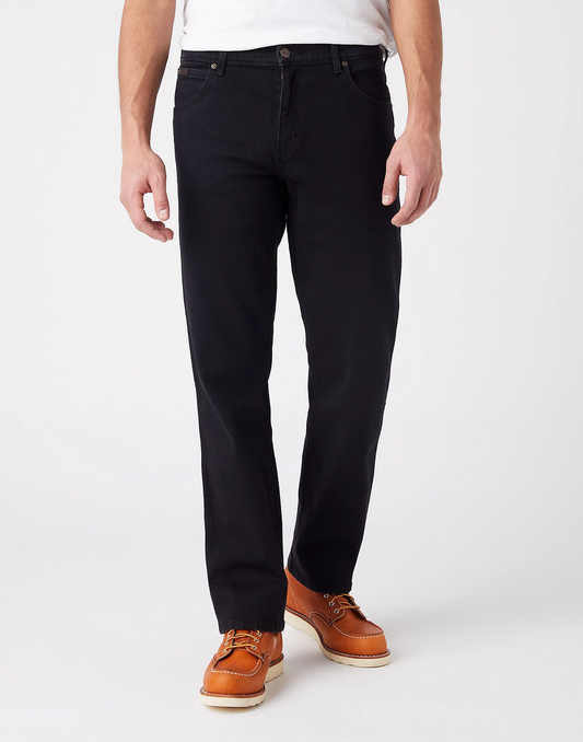 Texas Stretch Straight Leg - Black Overdye - King Size
