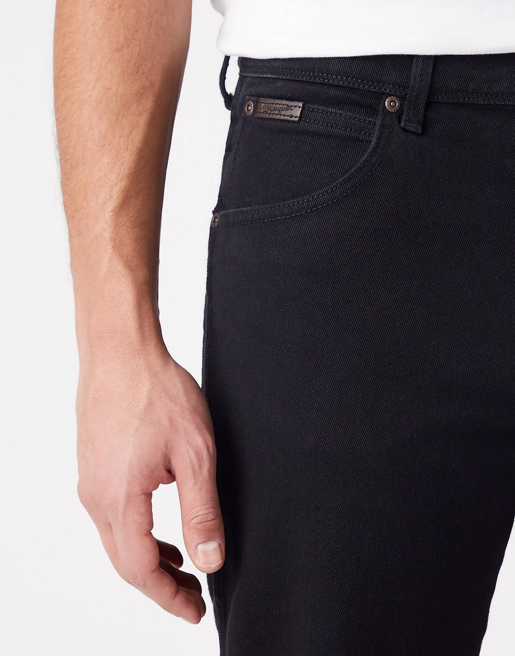 Texas Stretch Straight Leg - Black Overdye - King Size