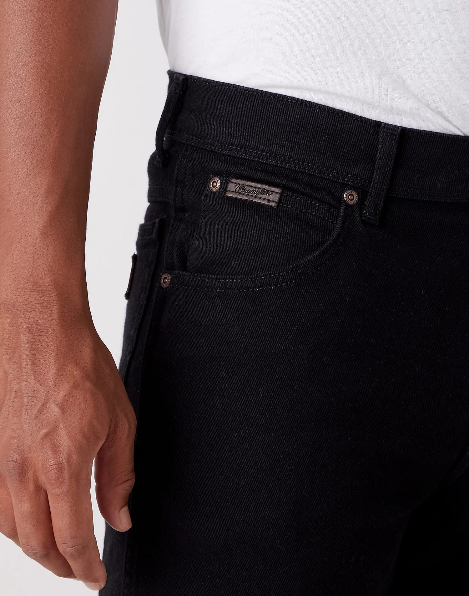 Texas Stretch Straight Leg - Black Overdye - King Size