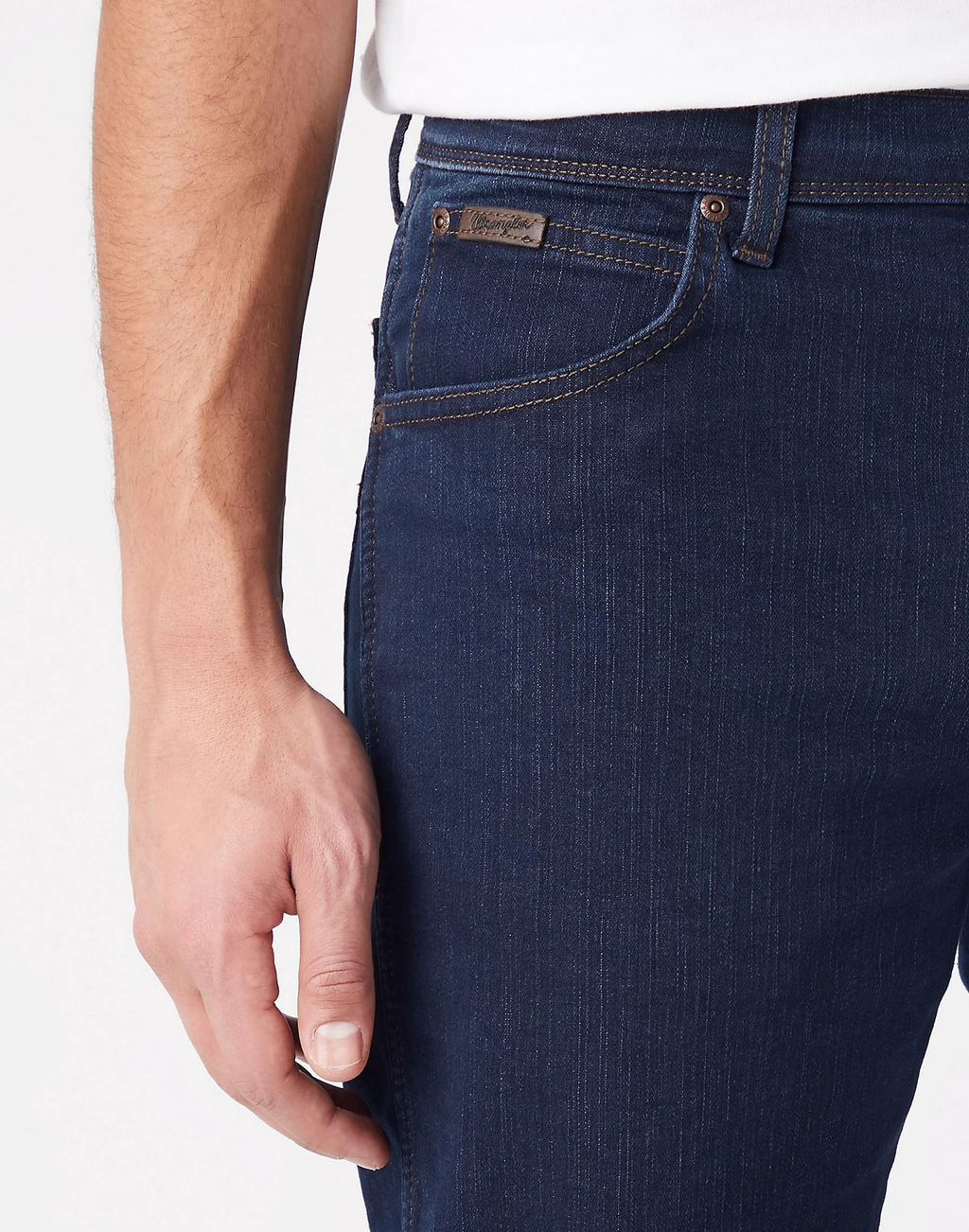 Texas Stretch Straight Leg - Blue Black