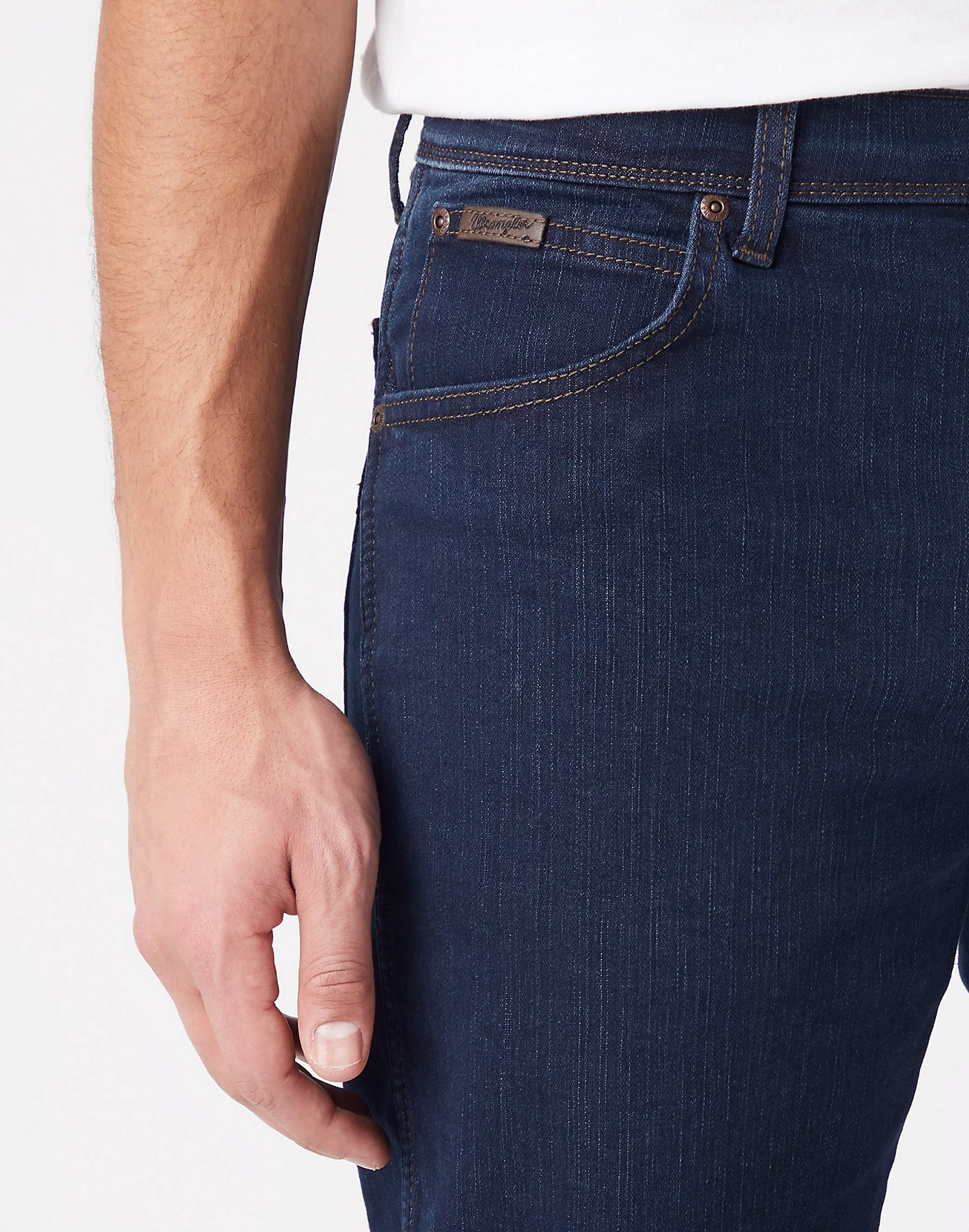 Texas Stretch Straight Leg - Blue Black