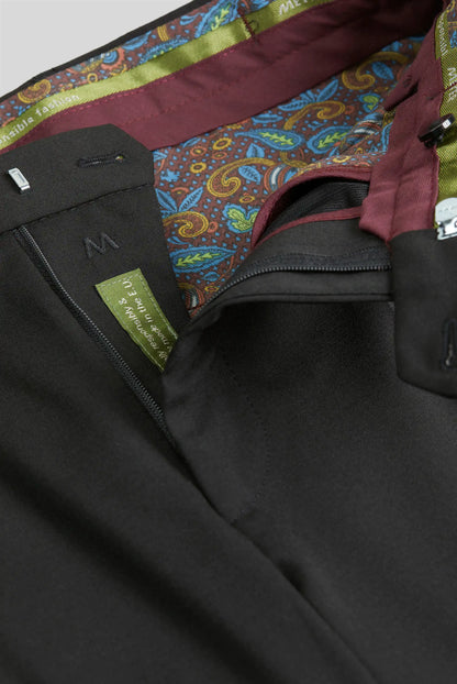 Meyer Roma/ Oslo 9-344 Trousers - Black