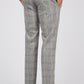 Light Grey and Tan Over Check from Antique Rogue - Trousers