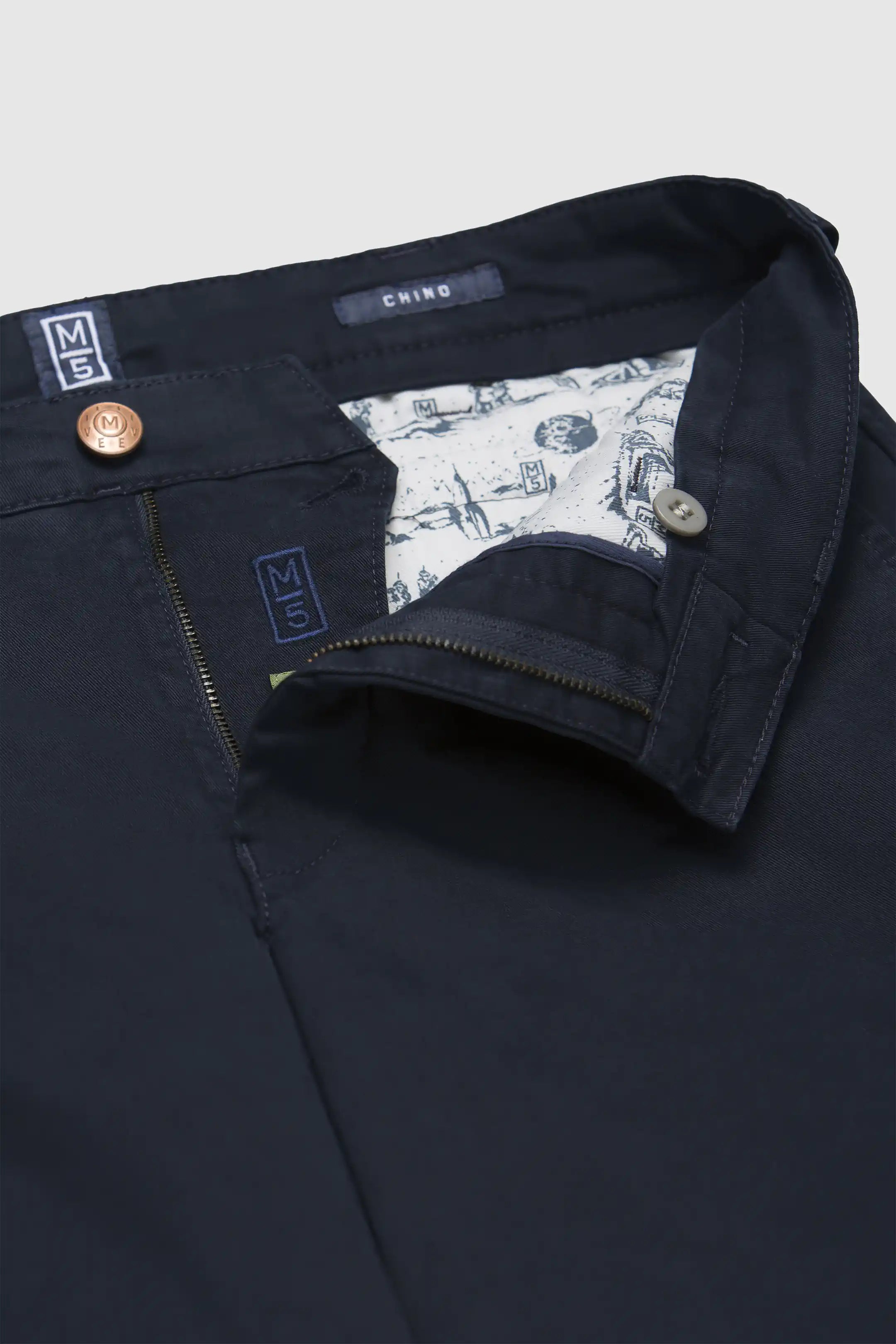 M5 Stretch Cotton Chino - Navy