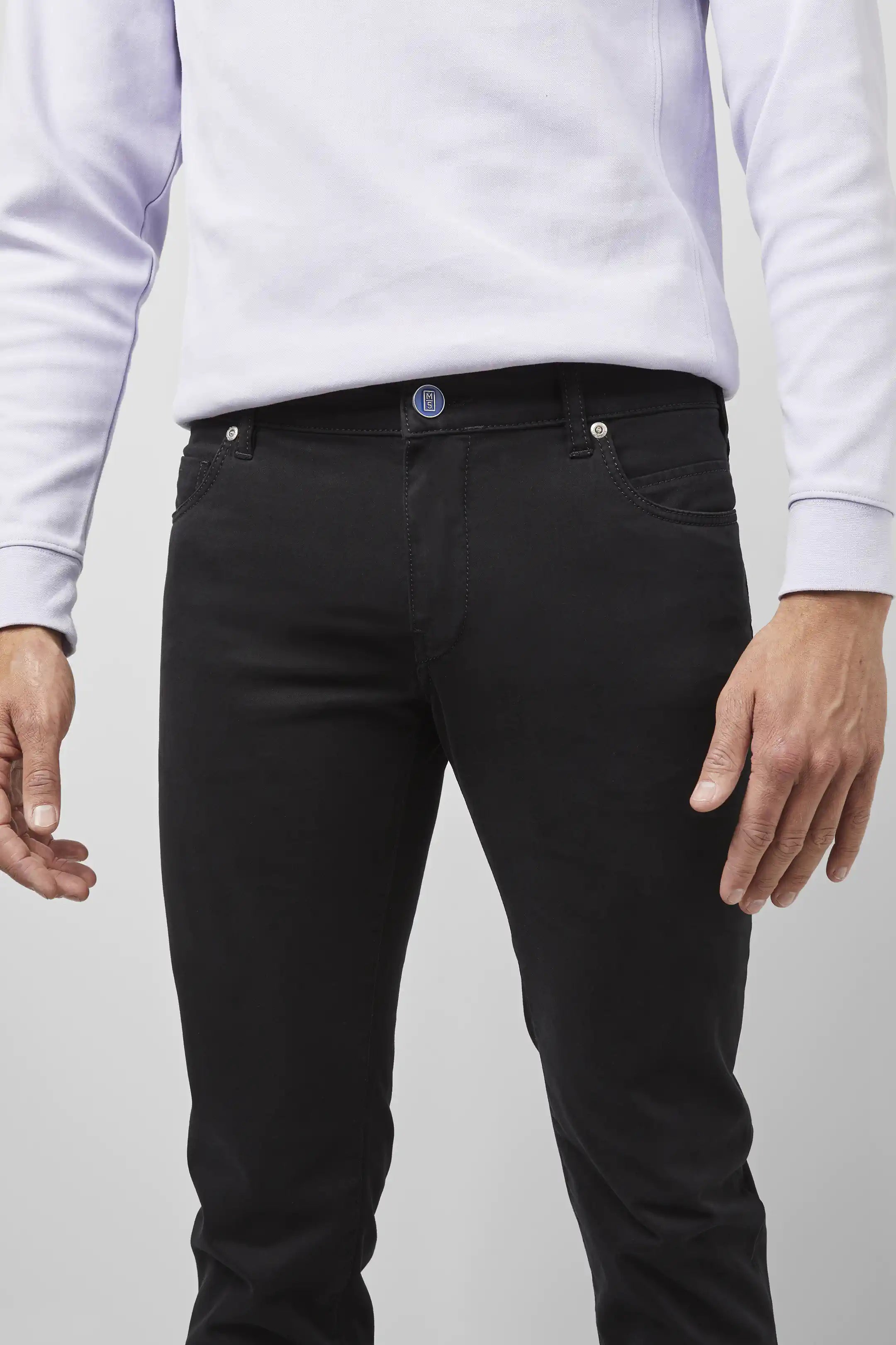 M5 FIVE Jean Pocket Cotton Chino - Black