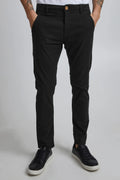 Stretch Slim Chinos - Black