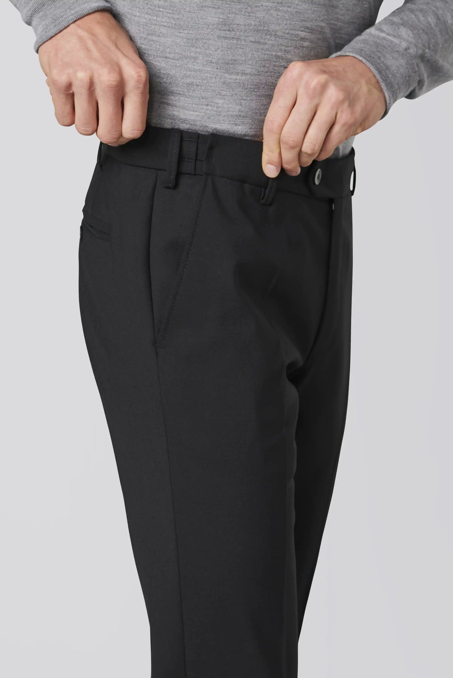 Meyer Roma/ Oslo 9-344 Trousers - Black