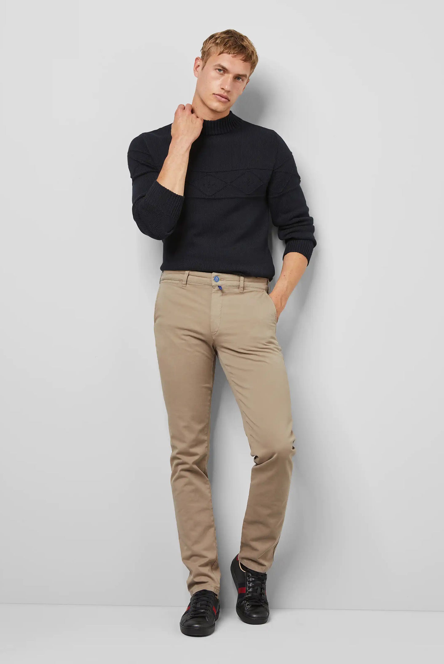 M5 Stretch Cotton Chino - Beige