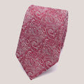 Wedding Paisley Tie - Wine 8008/9