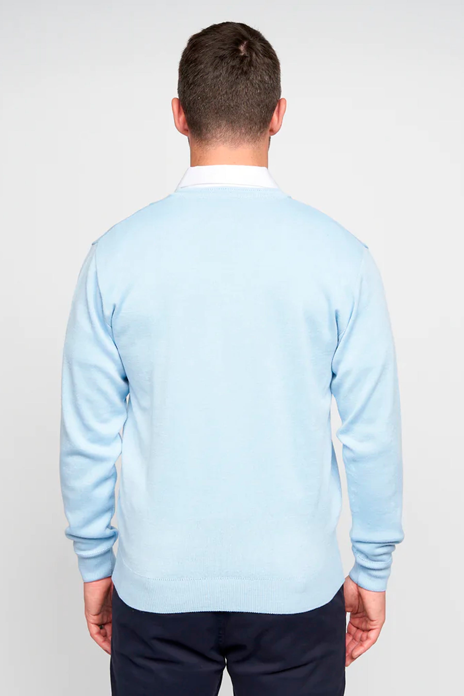 Gabicci V-Neck Jumper - Sky