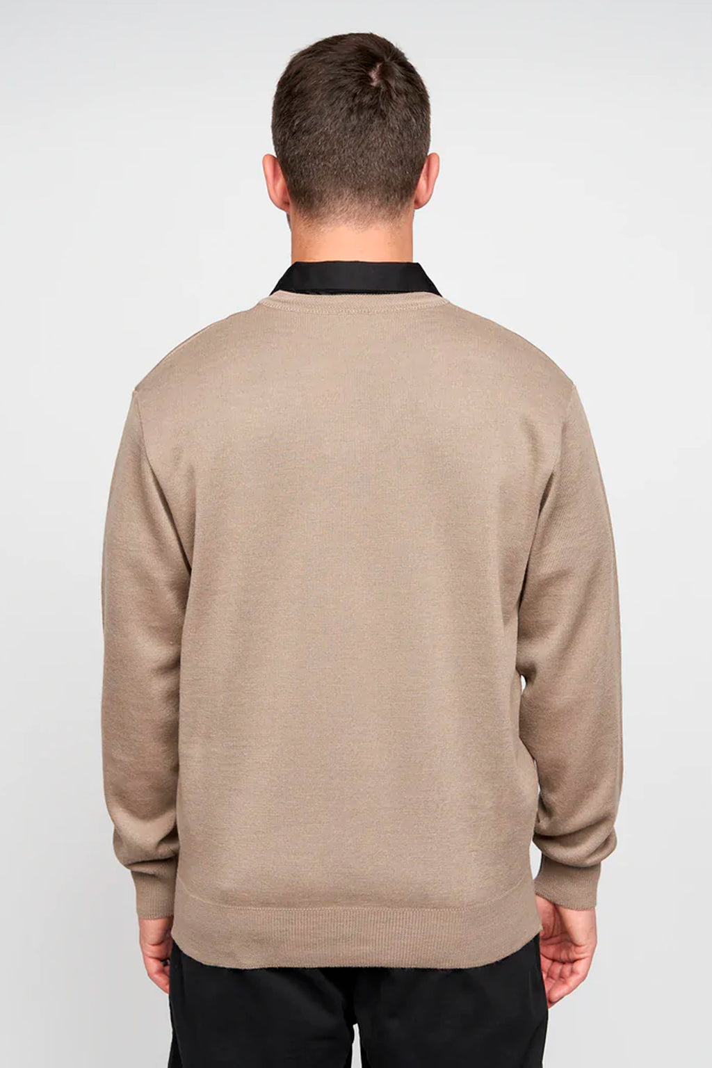 Gabicci V-Neck Jumper - Stone