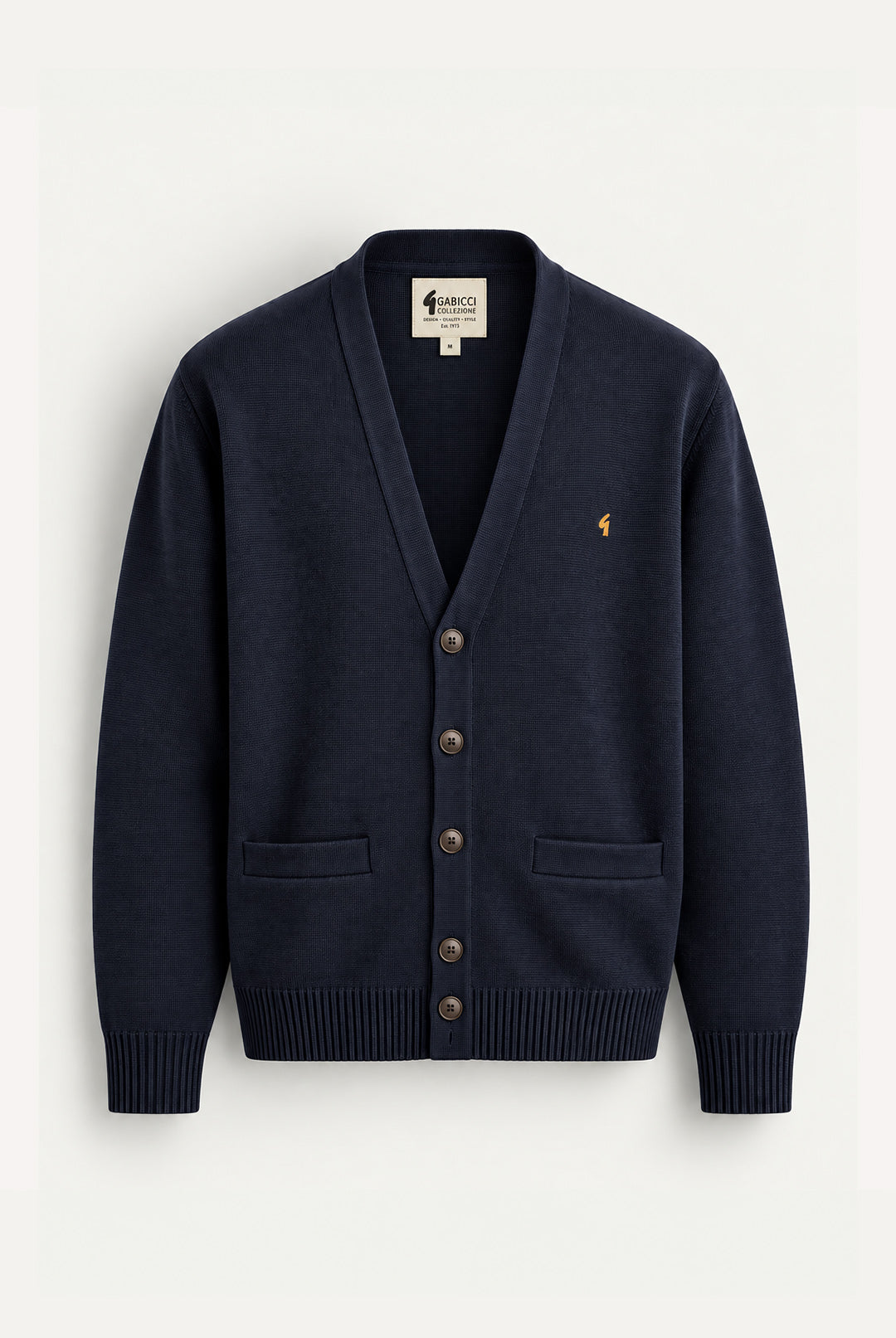 Gabicci Buttoned Cardigan - Navy