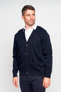 Gabicci Buttoned Cardigan - Navy