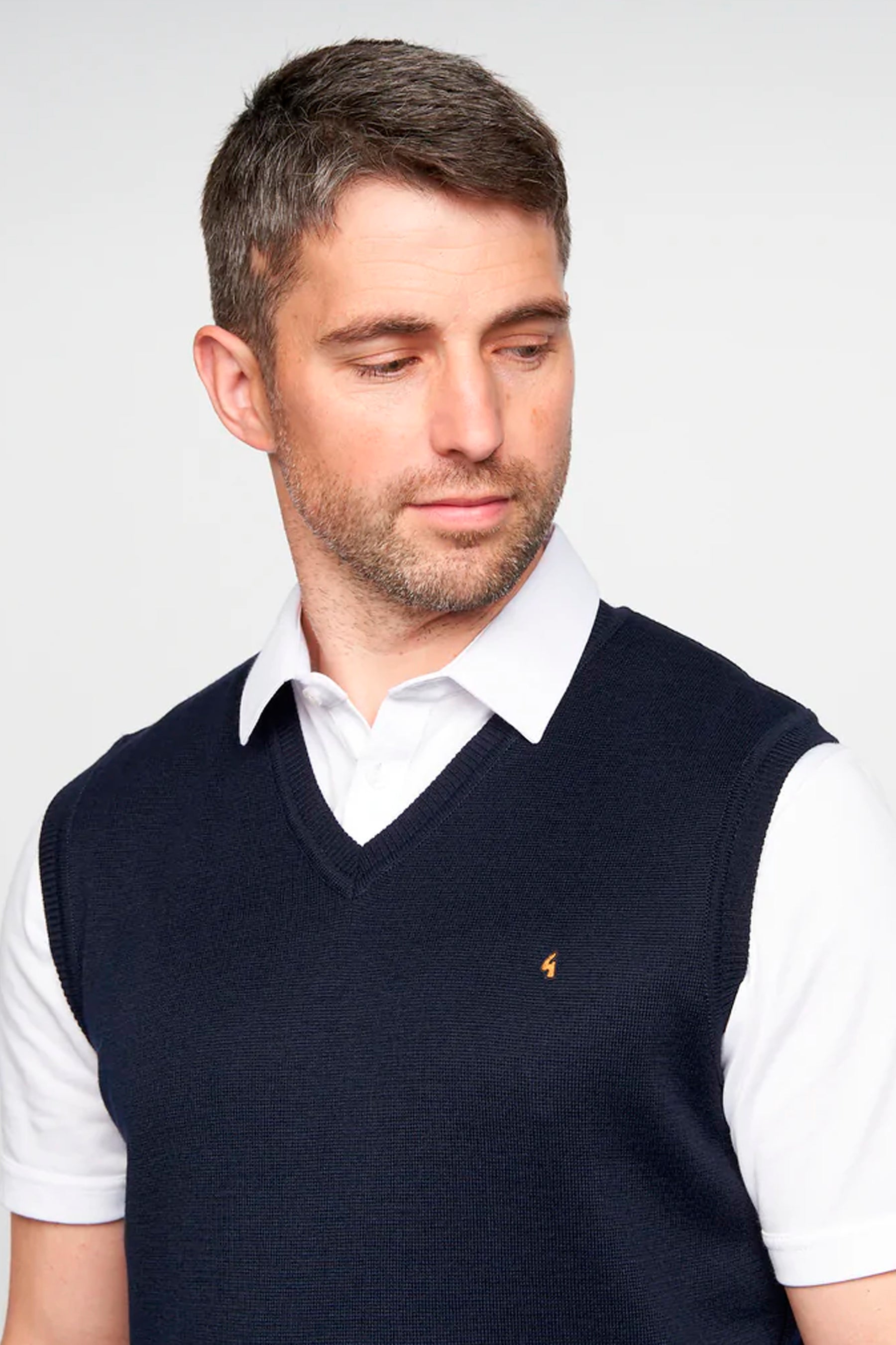 Gabicci Sleeveless Pullover - Navy