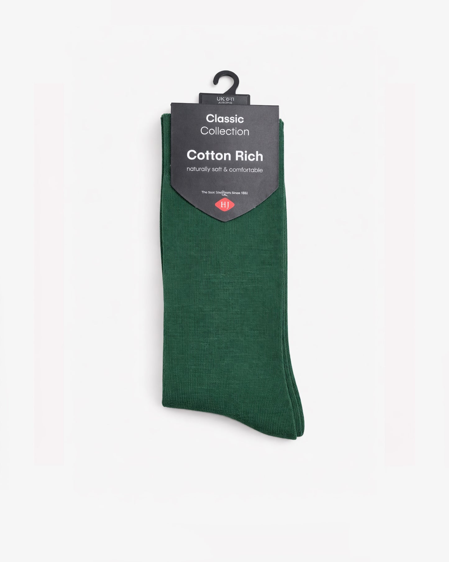 Bright Colours Fashion Sock HJ48 - Dk Green