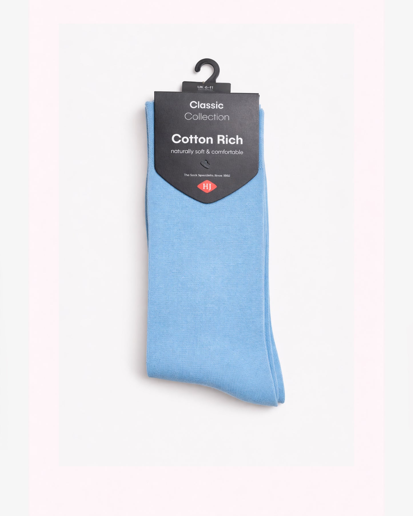 Bright Colours Fashion Sock HJ48 - Light Blue