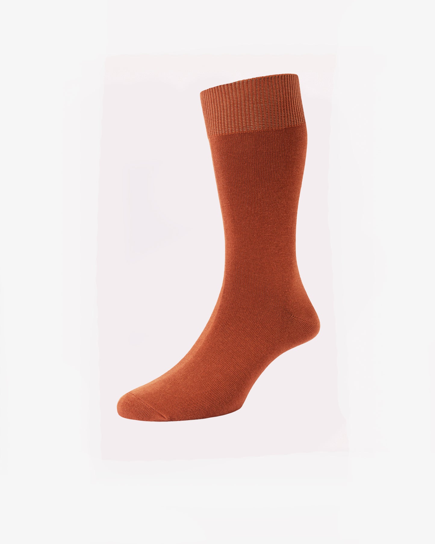 Bright Colours Fashion Sock HJ48 - Rust