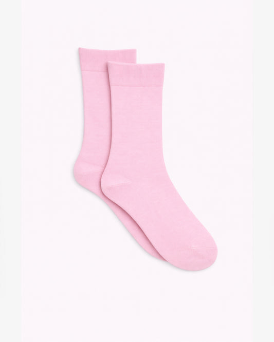 Bright Colours Fashion Sock HJ48 - Soft Pink