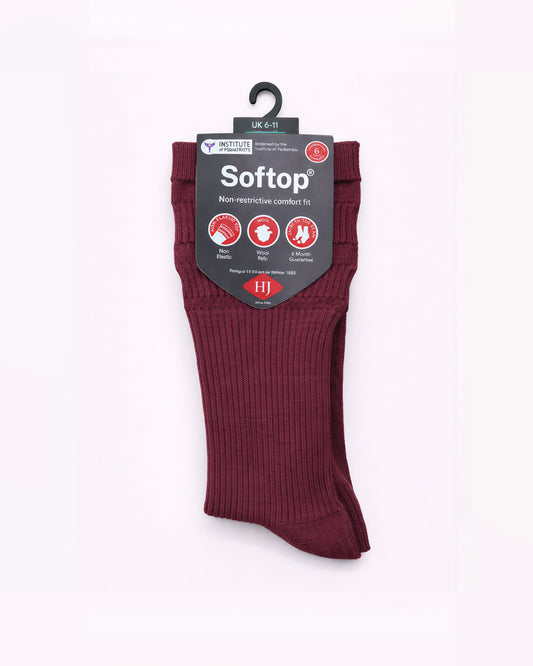 Wool Softop® - HJ90 Men's Original Wool Rich Softop - Burgundy