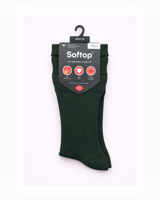 Wool Softop® - HJ90 Men's Original Wool Rich Softop - Green