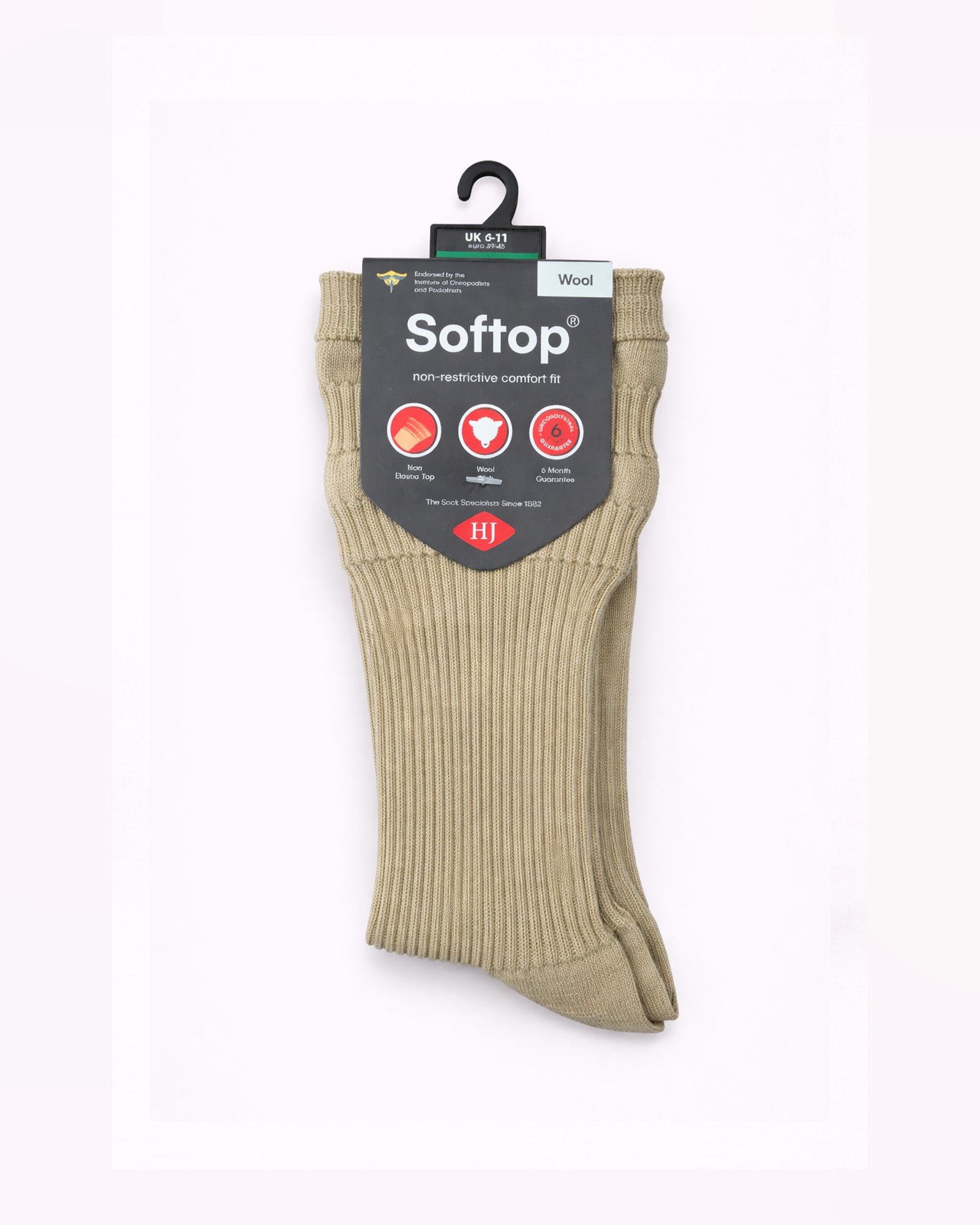 Wool Softop® - HJ90 Men's Original Wool Rich Softop - Oatmeal