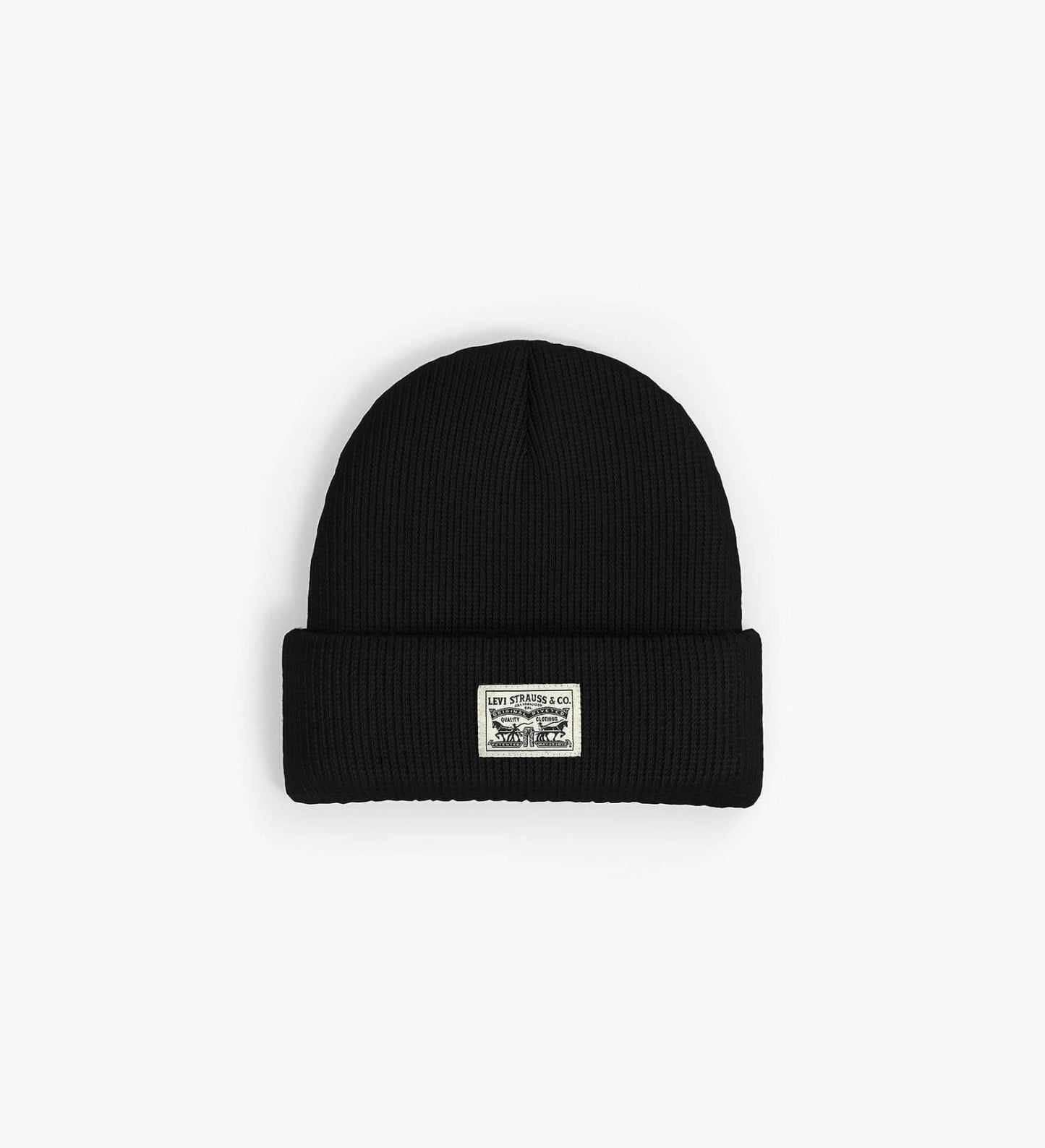 Levi's Back Patch Beanie - Black