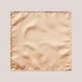 Plain Satin Hankie - Light Beige