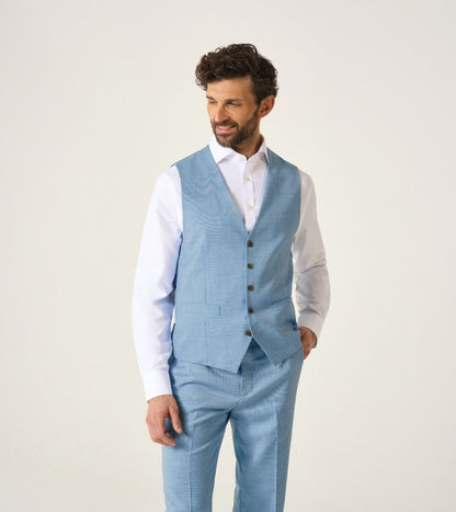 Lucien Waistcoat - Sky Blue