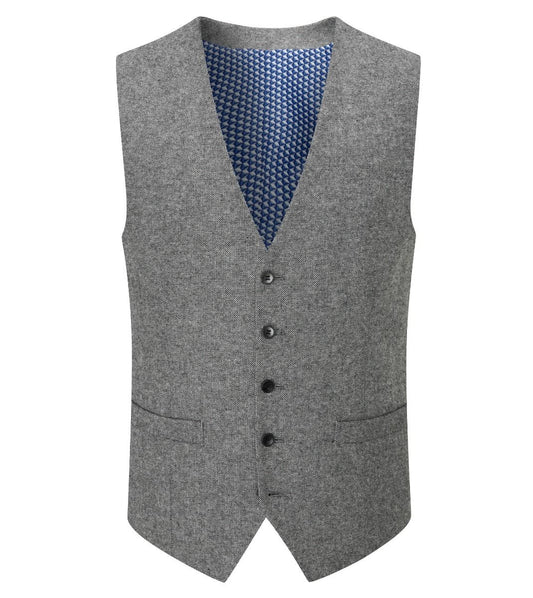 Ruthin Tweed Waistcoat - Grey