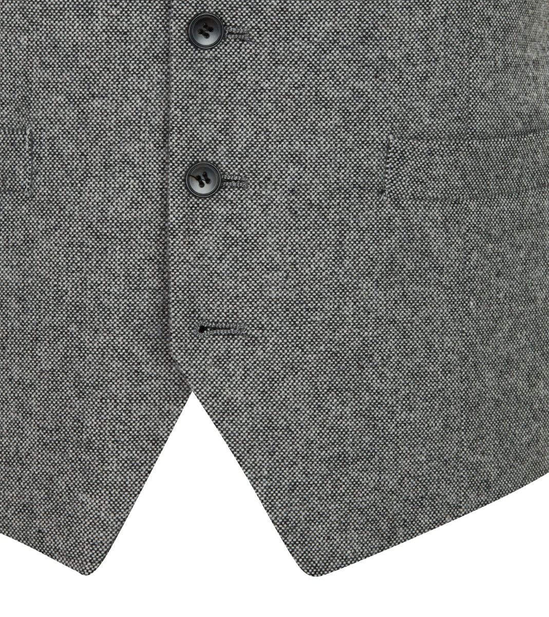 Ruthin Tweed Waistcoat - Grey