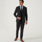 Alton Suit Black / Brown / Blue Check - Trousers