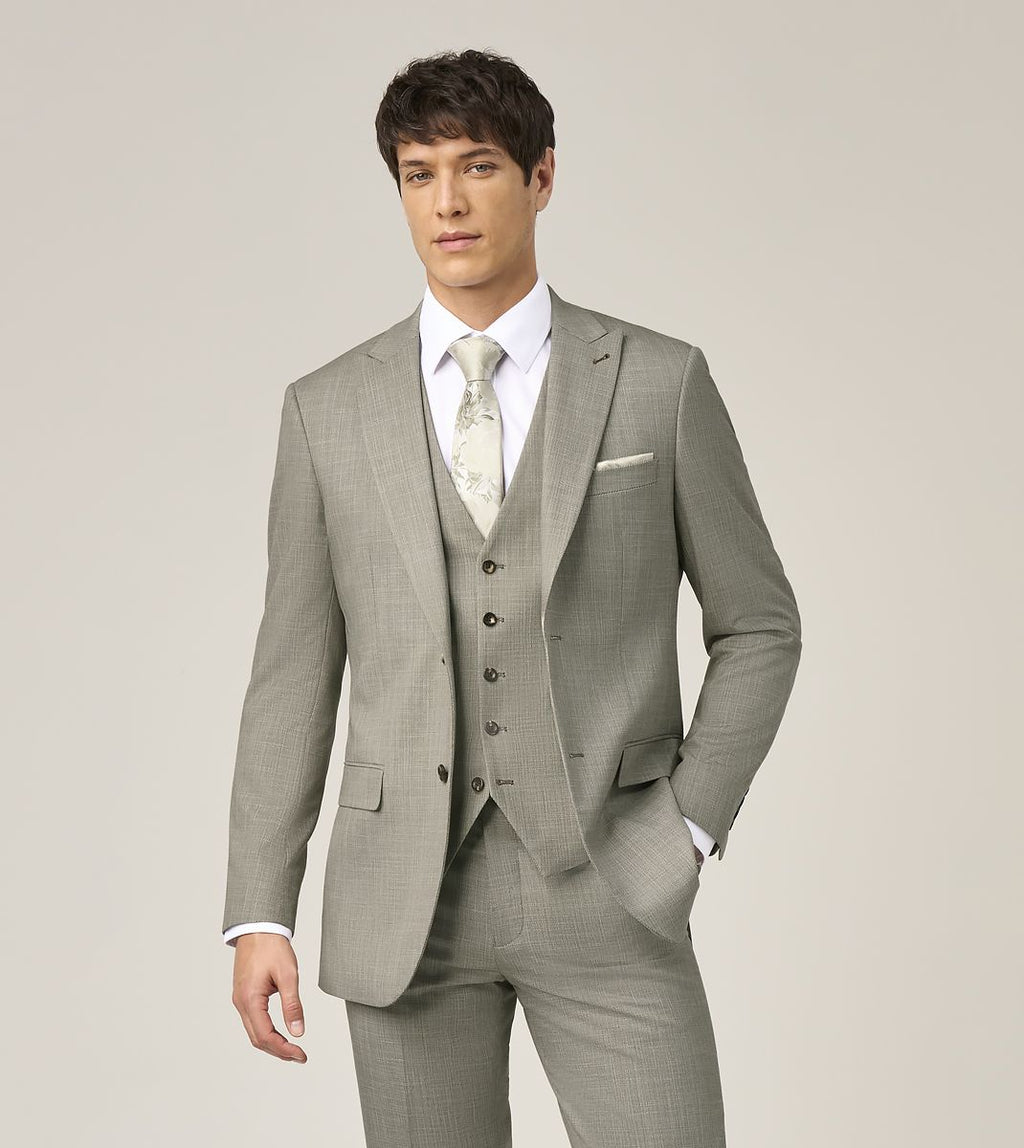 Redding Tailored Fit Jacket - Smokey Sage Green