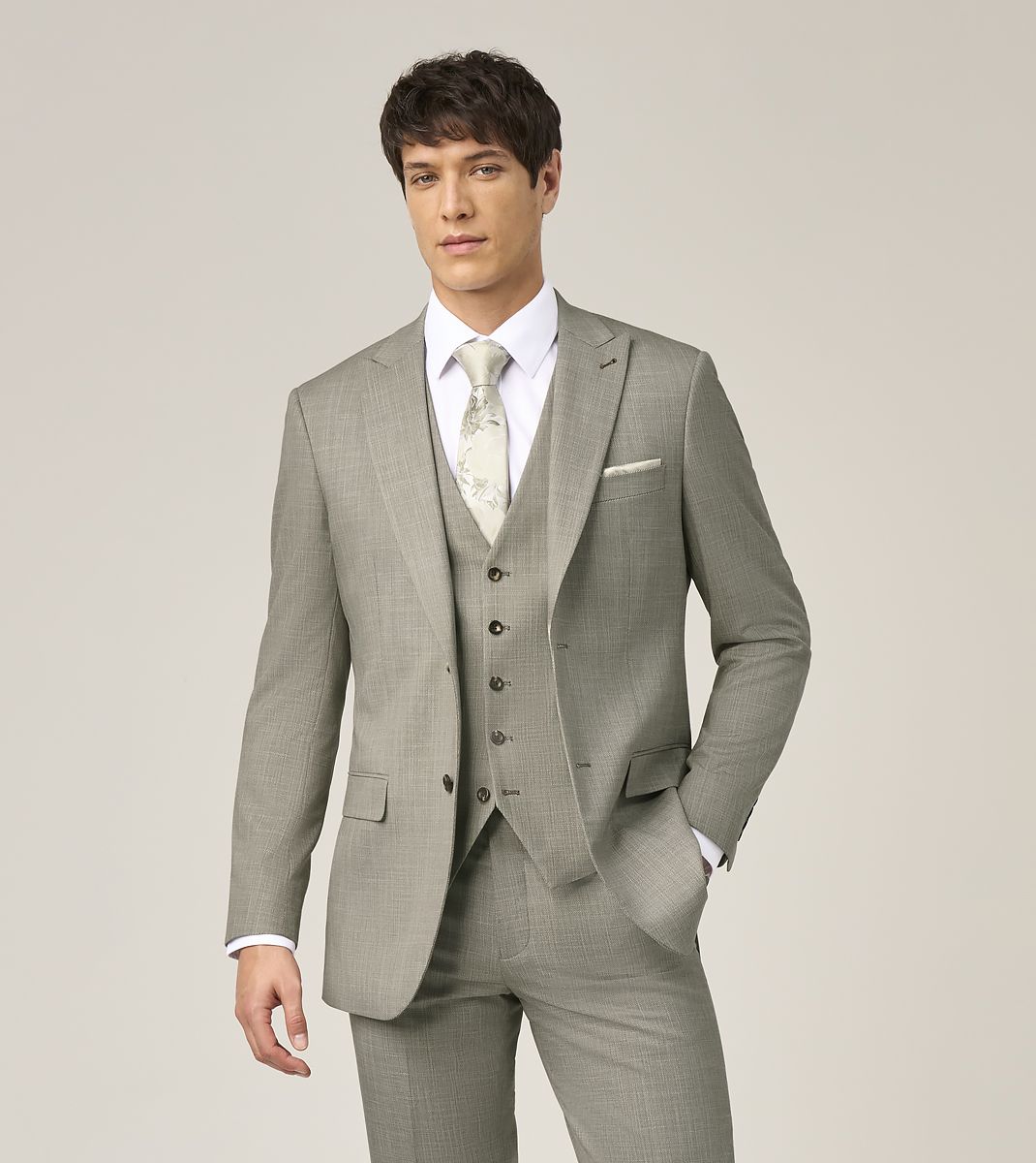 Redding Waistcoat - Smokey Sage Green
