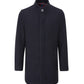 Faulkner 3/4 Overcoat - Navy