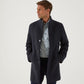 Faulkner 3/4 Overcoat - Navy