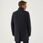 Faulkner 3/4 Overcoat - Navy