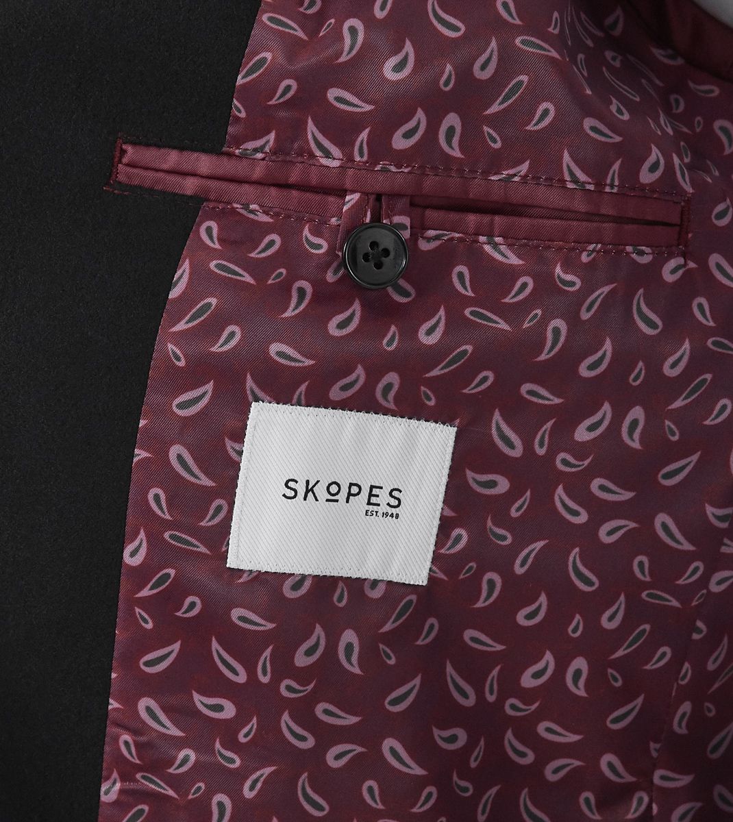 Fairlop 3/4 Overcoat -Black