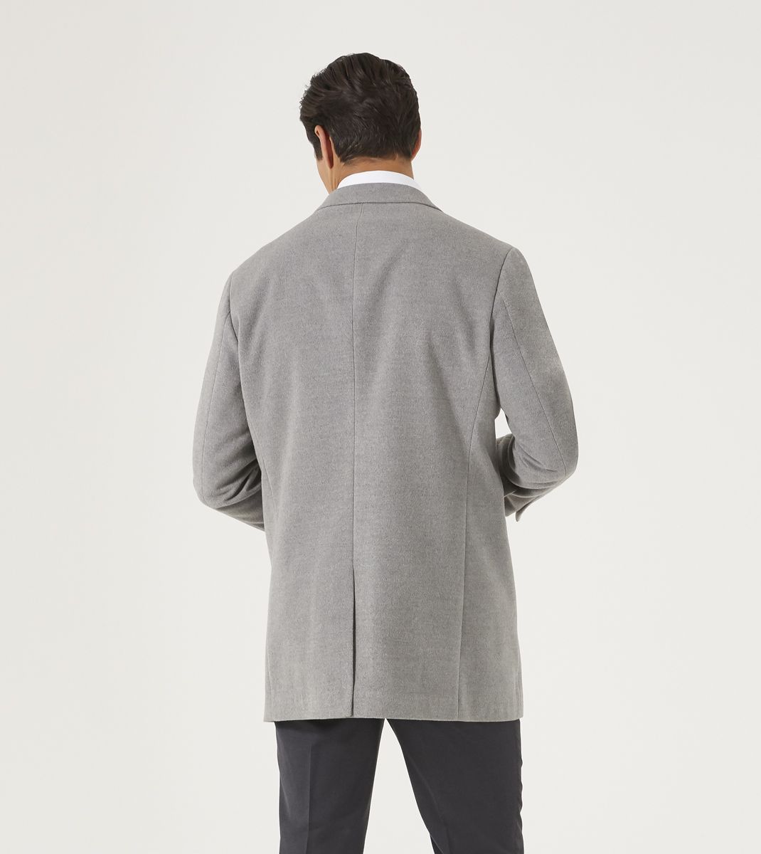 Fairlop 3/4 Overcoat - Silver