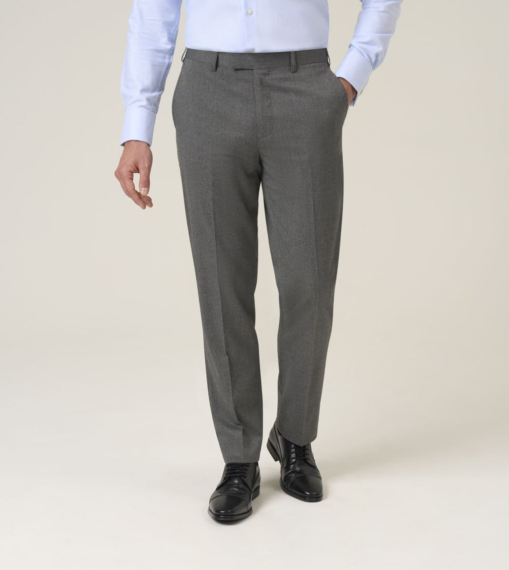 Liston Grey Flannel Double-Breasted - Trouser
