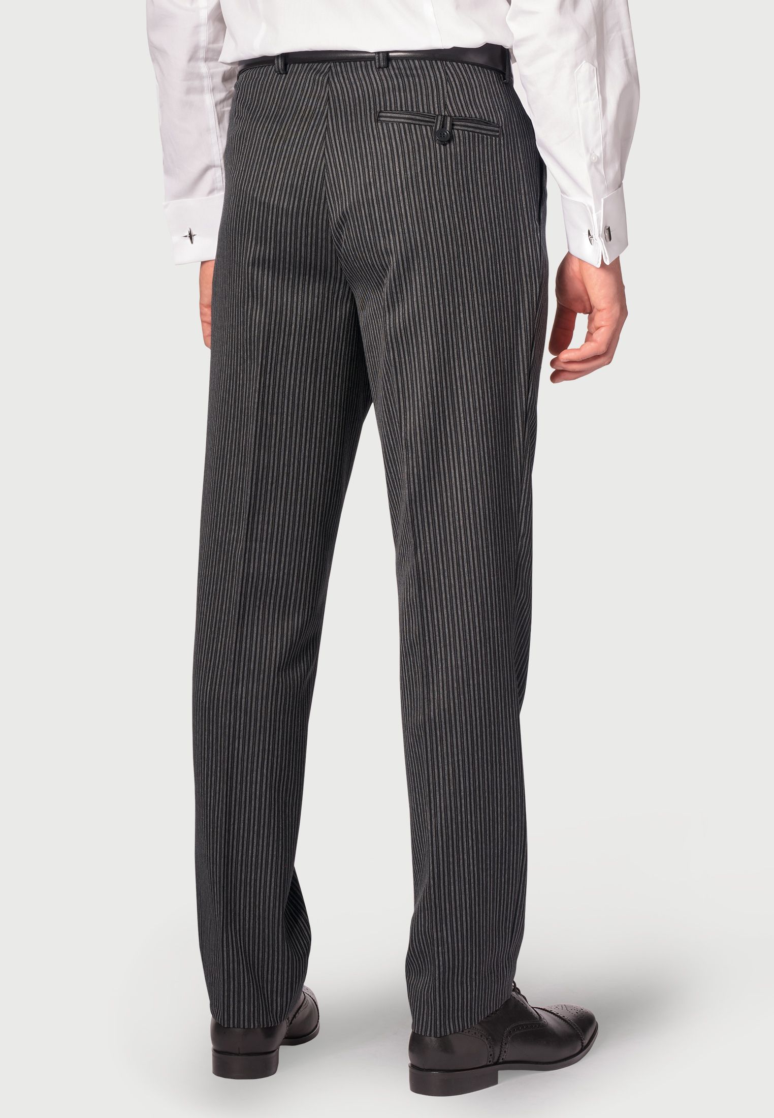 Regular Fit Pleated Front Masonic Trousers