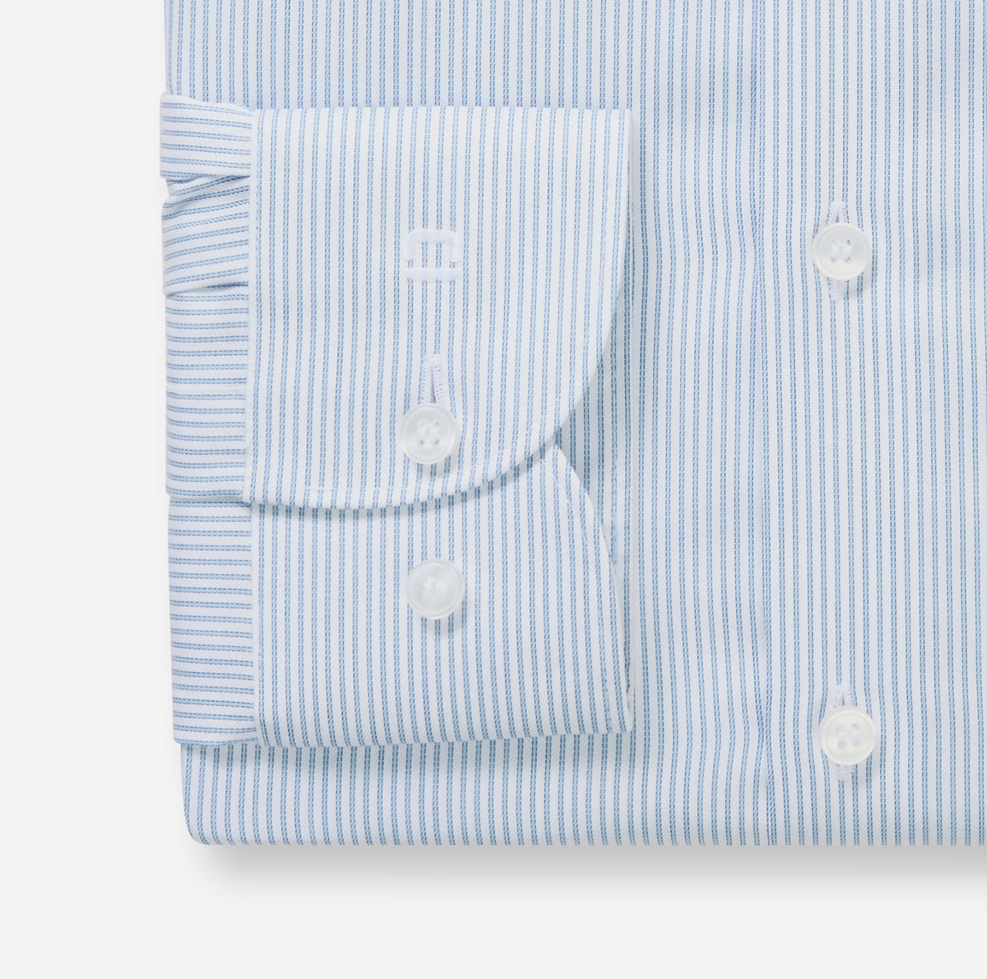 OLYMP Level Five Body Fit Shirt – Bleu Stripe | Style 20301411