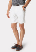 Ribblesdale Cotton Stretch Summer Shorts - White