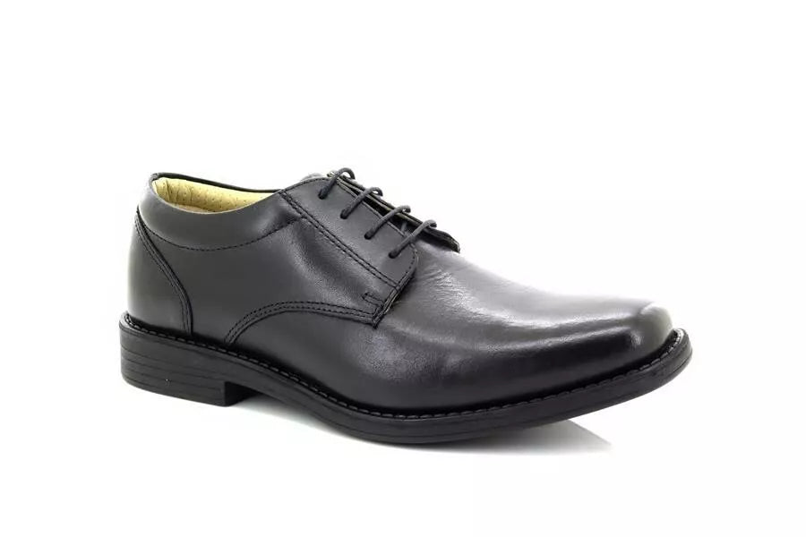 Tredflex Comfort Leather Shoes - Black