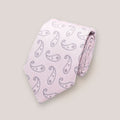 Classic Paisley Silk Tie - Pink 7102/7