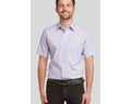Classic Easy Care Short Sleeve Shirt - Lilac
