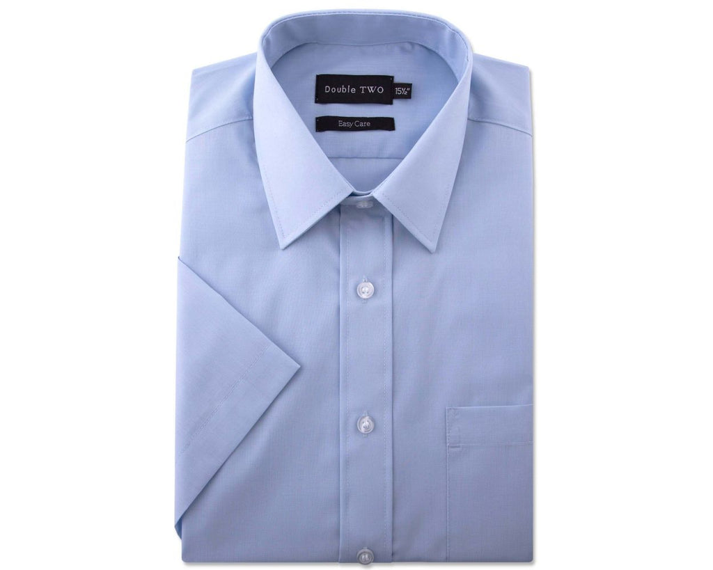 Classic Easy Care Short Sleeve Shirt - Glacier