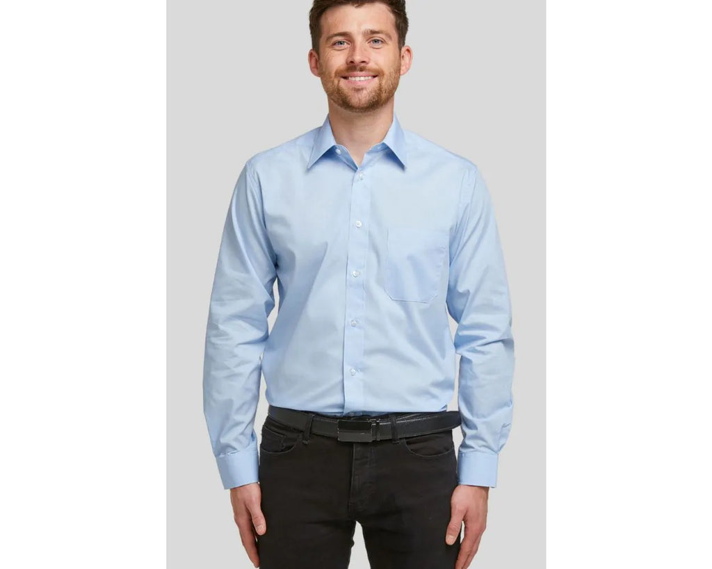Classic Easy Care Long Sleeve Shirt - Glacier